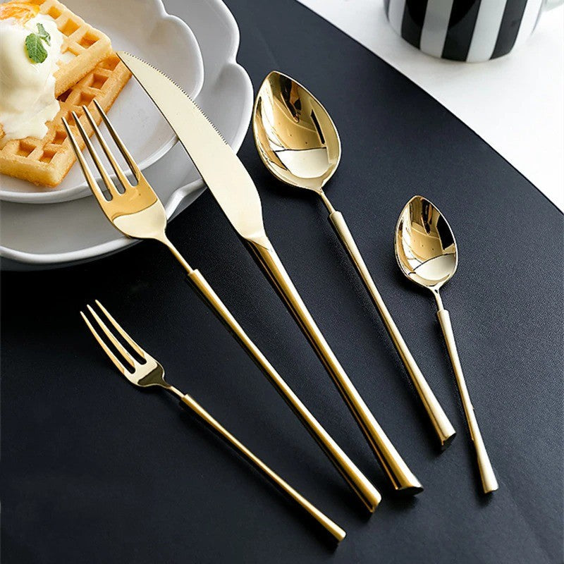 Ottoman Gold Luxury Stainless Steel Cutlery Set