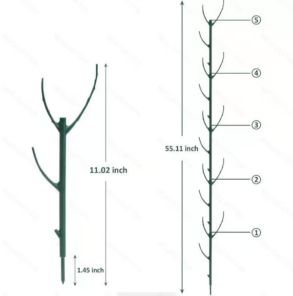 💕💖🌿 5 Pack Plant Support Stakes