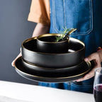 Legacy Black Luxury Dinnerware Set
