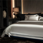 Willa Ash Modern Egyptian Cotton Satin Bedding Set