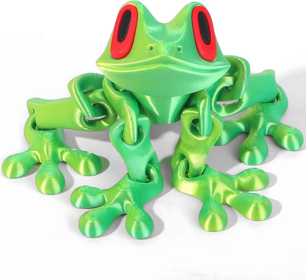 3D Printed Magnet Frog Toy