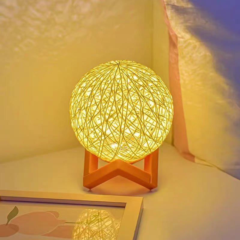 Bamboo Ball Lamp