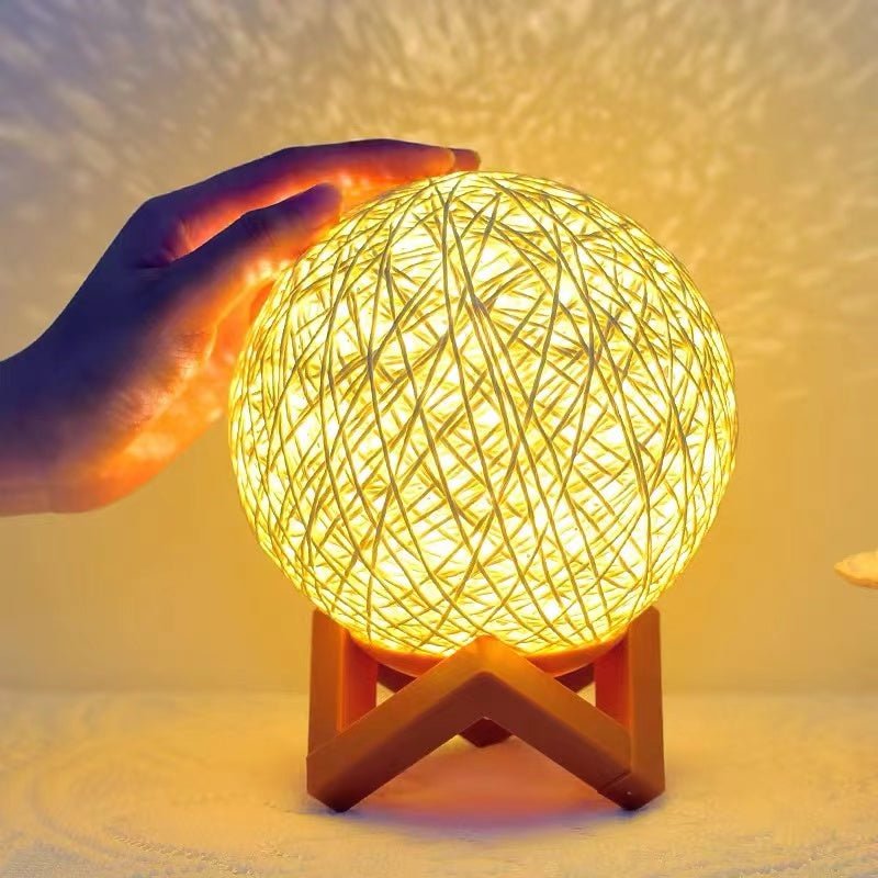 Bamboo Ball Lamp