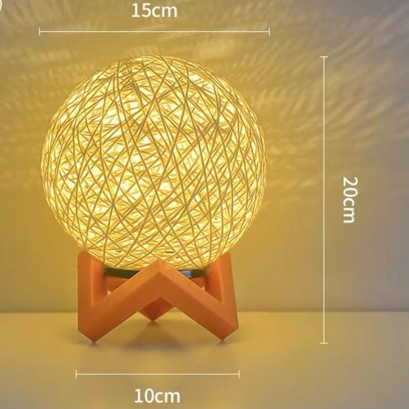 Bamboo Ball Lamp