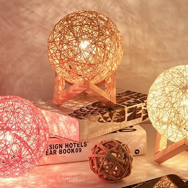 Bamboo Ball Lamp