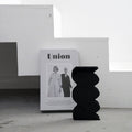 Bauhaus Dark Acrylic Vase