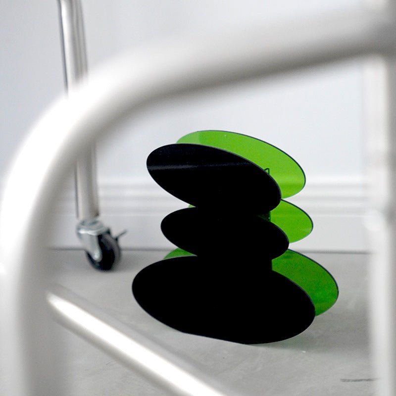 Bauhaus Dark Acrylic Vase