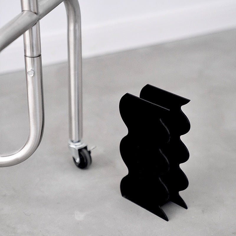 Bauhaus Dark Acrylic Vase
