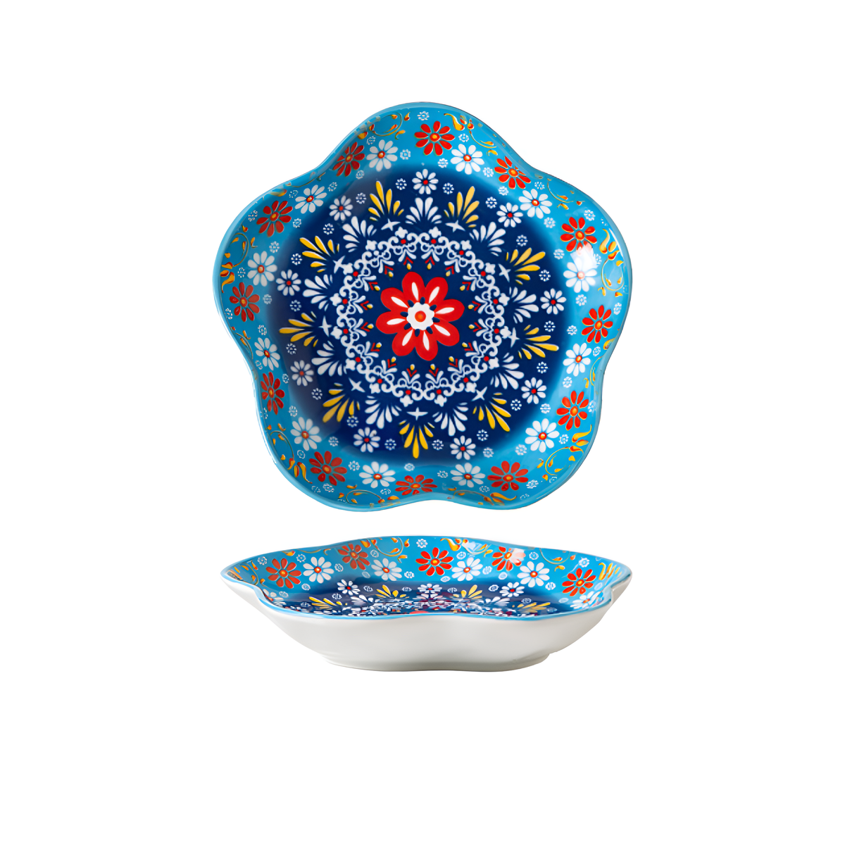 Mirelle Petal Deep Plates