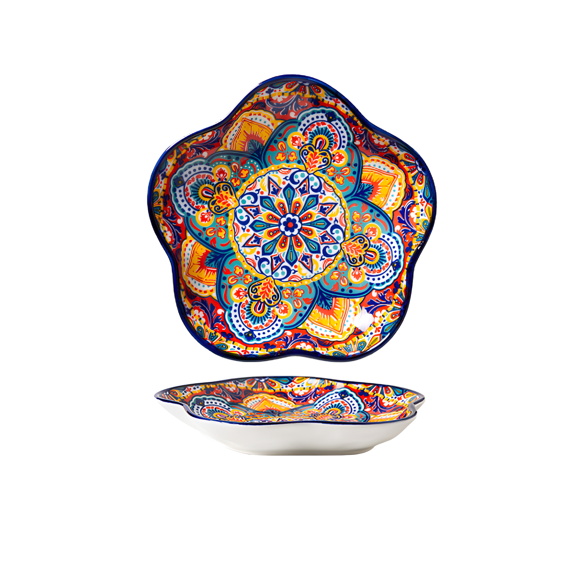 Mirelle Petal Deep Plates