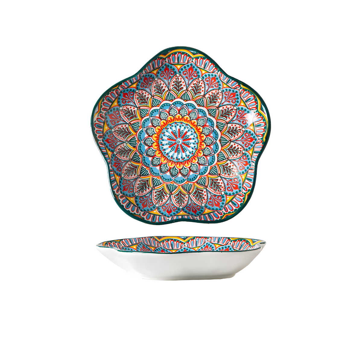 Mirelle Petal Deep Plates