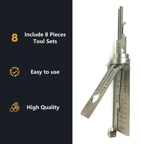 🔥 Stainless Steel Key Decoder