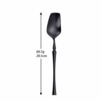 Black Roman Pillar 4-Person Stainless Steel Cutlery Set