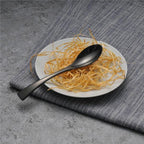 Black Cutlery Set