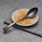 Black Cutlery Set