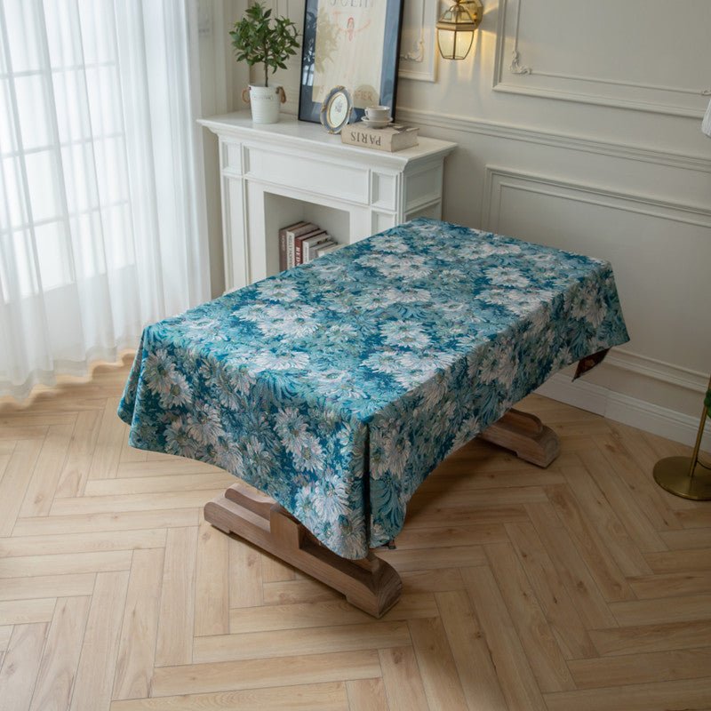 Blooming Flowers Tablecloth