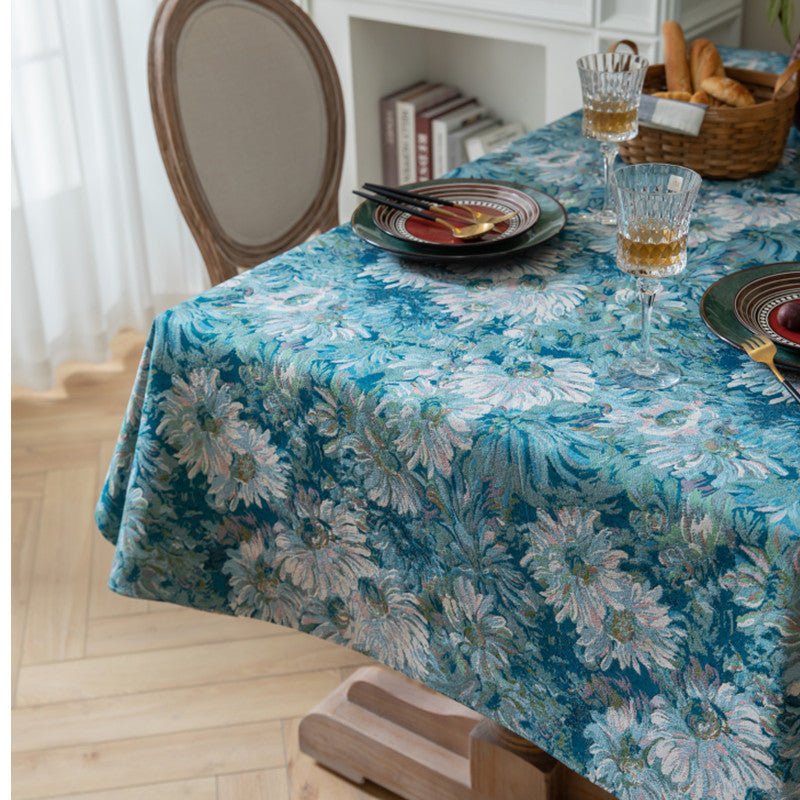 Blooming Flowers Tablecloth