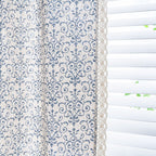 Blue China Curtain