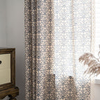 Blue China Curtain