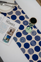 Blue Point Table Runner