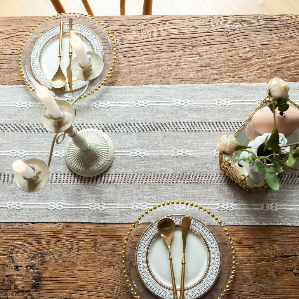 Bohemian Daydream Tassel Table Runner