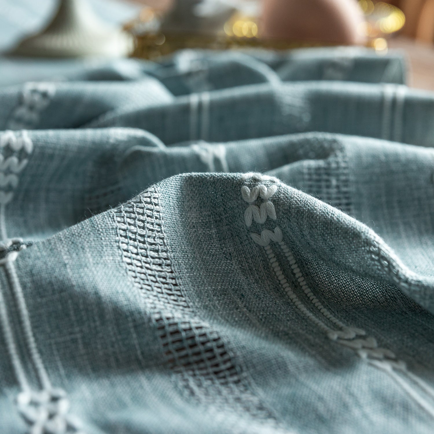 Bohemian Daydream Tassel Table Runner