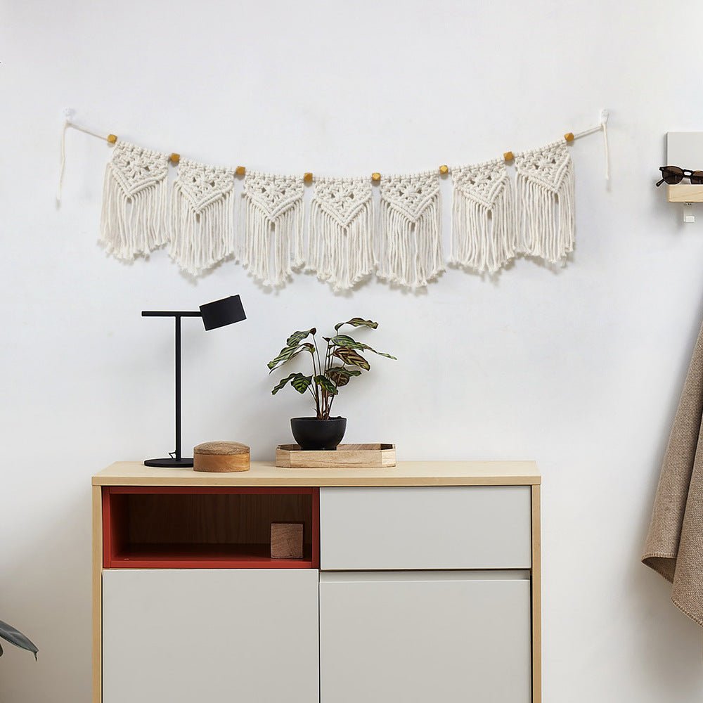 Bohemian Macrame Bunting Garland