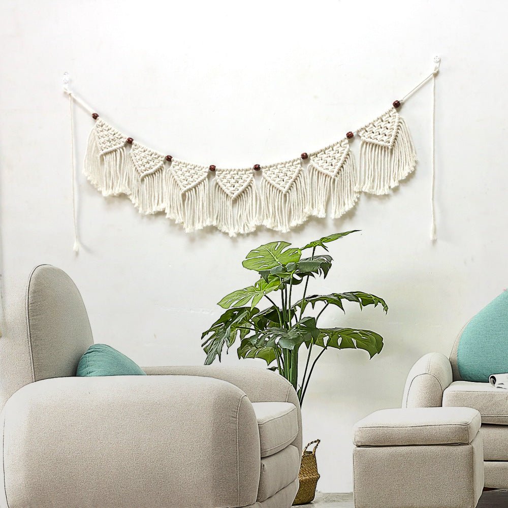 Bohemian Macrame Bunting Garland