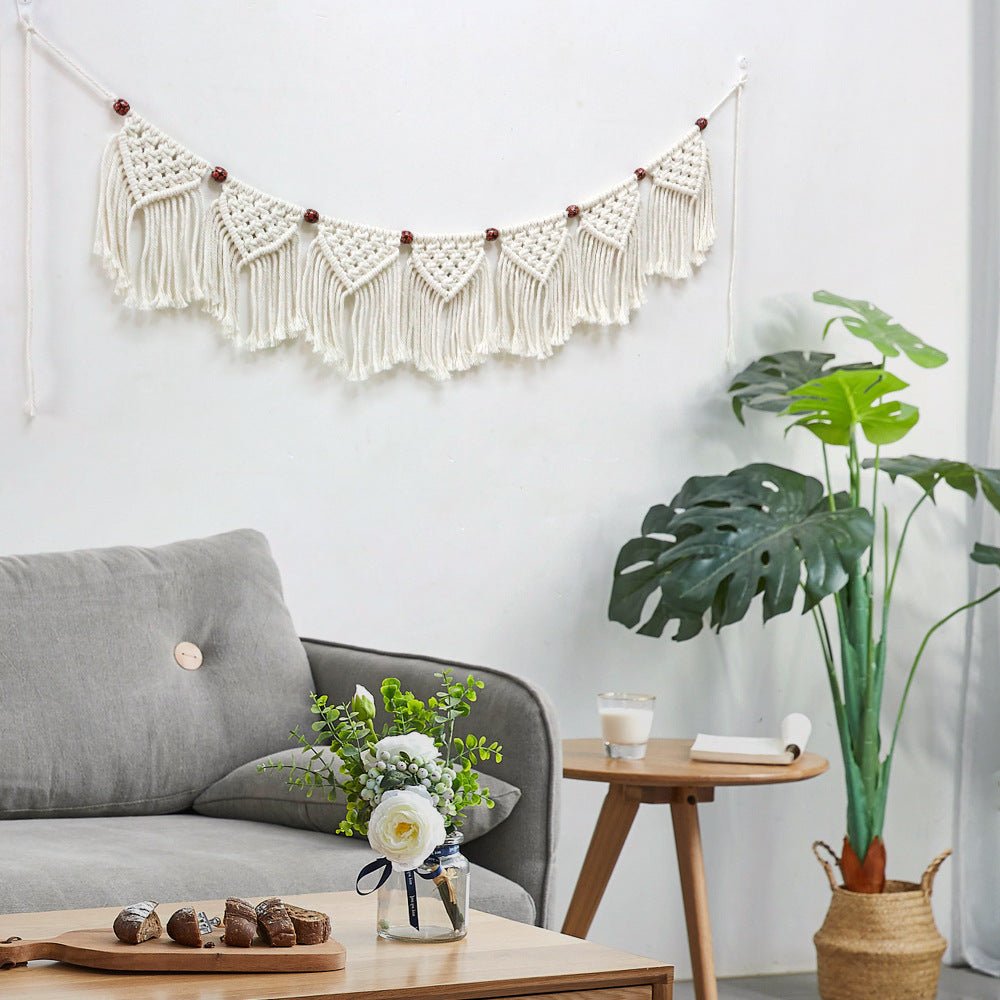 Bohemian Macrame Bunting Garland