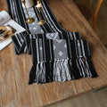 Bohemian Woven Tassel Table Runner