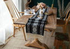 Bohemian Woven Tassel Table Runner