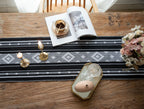 Bohemian Woven Tassel Table Runner