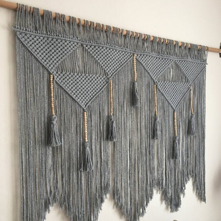 Boho Chic Macrame Wall Decor