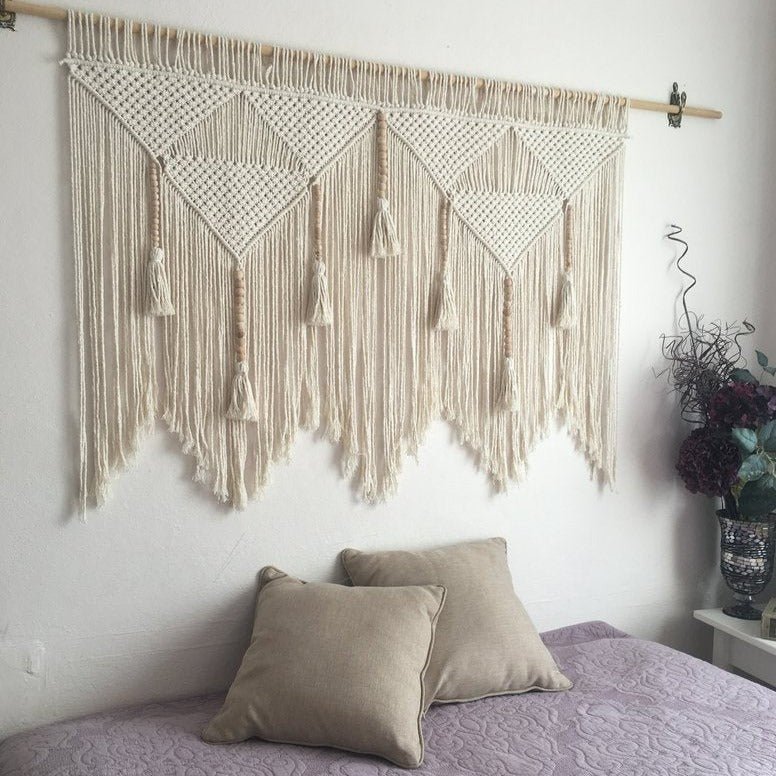 Boho Chic Macrame Wall Decor