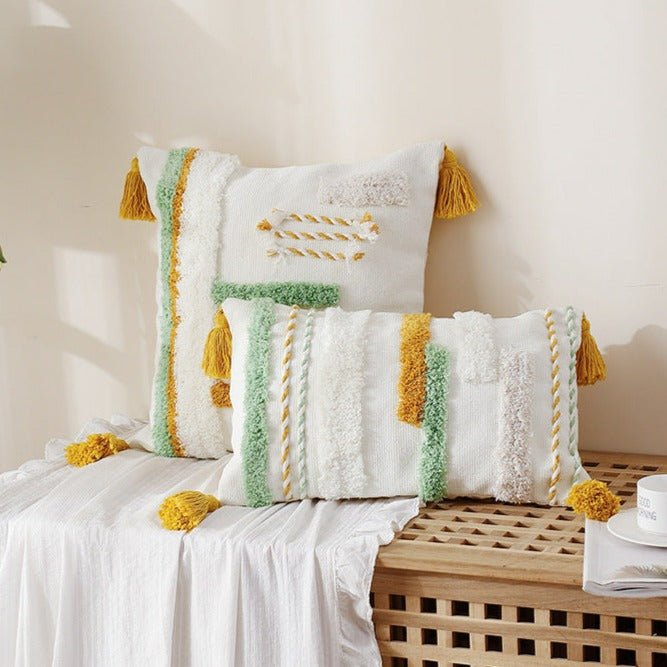 Boho Patchwork Cushion