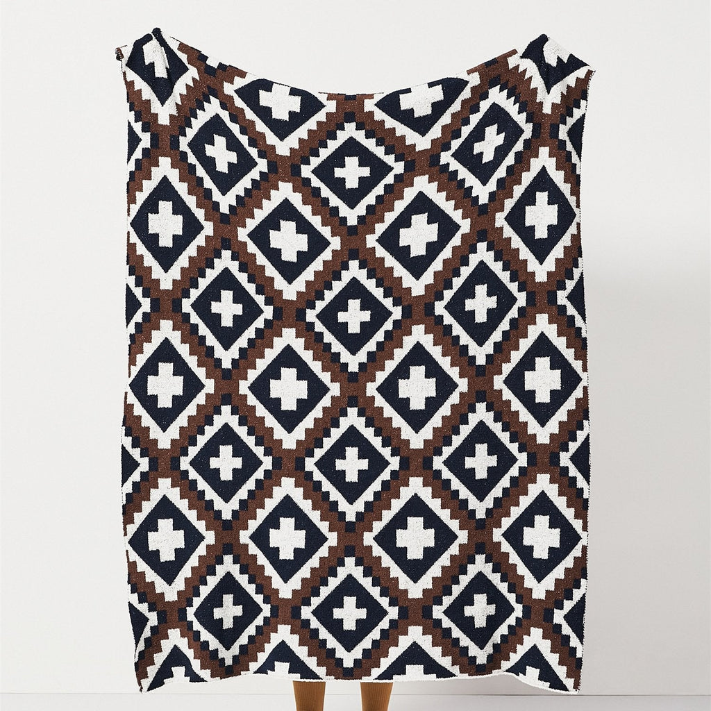 Bold Aztec Pattern Blanket