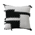 Bold Contrast Monochrome Cushion
