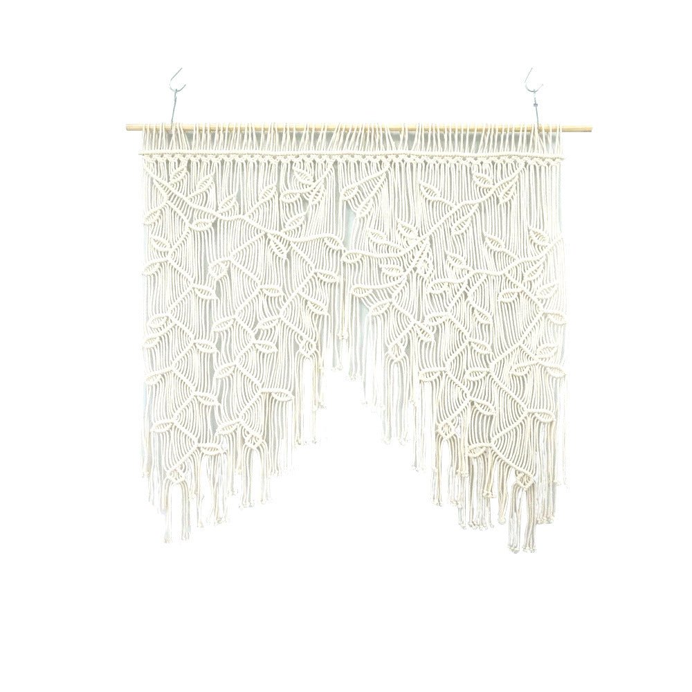 Botanical Weaves Macrame Curtain