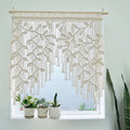 Botanical Weaves Macrame Curtain