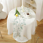Breezy Round Tassel Table Cloth