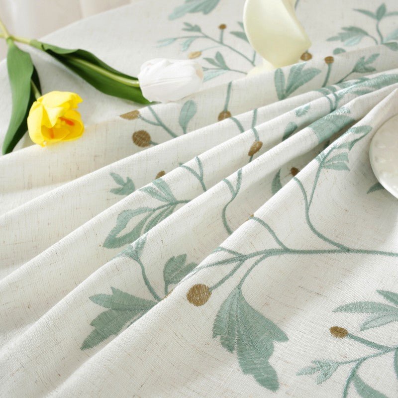 Breezy Round Tassel Table Cloth