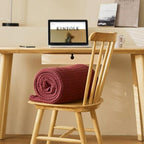 Brick Red Waffle Throw