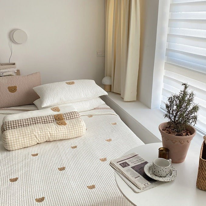Brown Bear Bedding Set