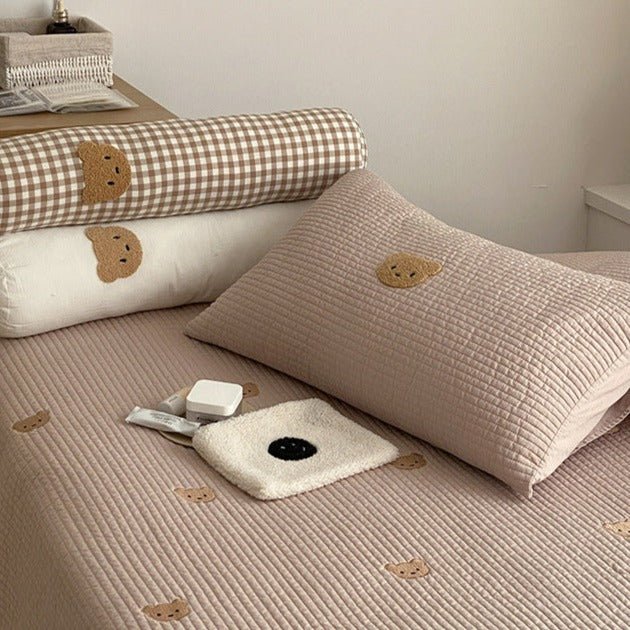 Brown Bear Bedding Set