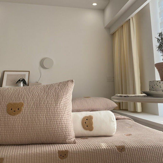 Brown Bear Bedding Set