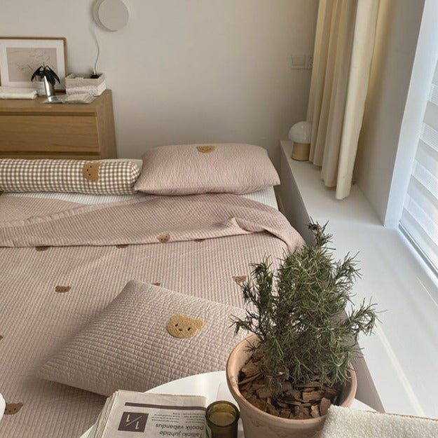 Brown Bear Bedding Set