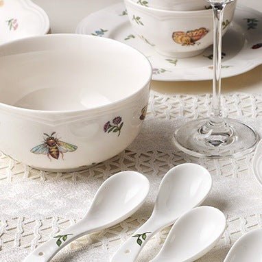 Vintage Butterfly Dinnerware