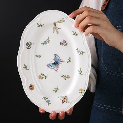 Vintage Butterfly Dinnerware