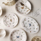 Vintage Butterfly Dinnerware