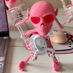 Dancing and Swinging 3D Skull Toy 🎉
